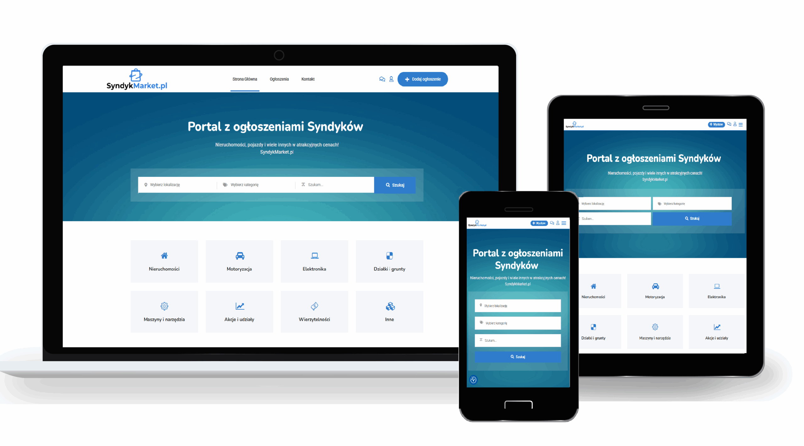 Realizacja strony internetowej - syndykmarket